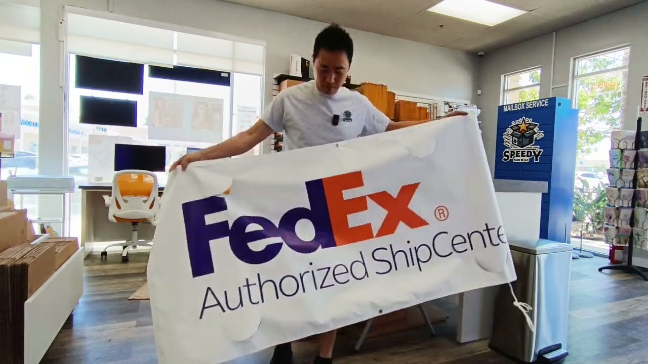 Ordinary day in a New Pack and Ship store, unboxing Fedex marketing products EP 5