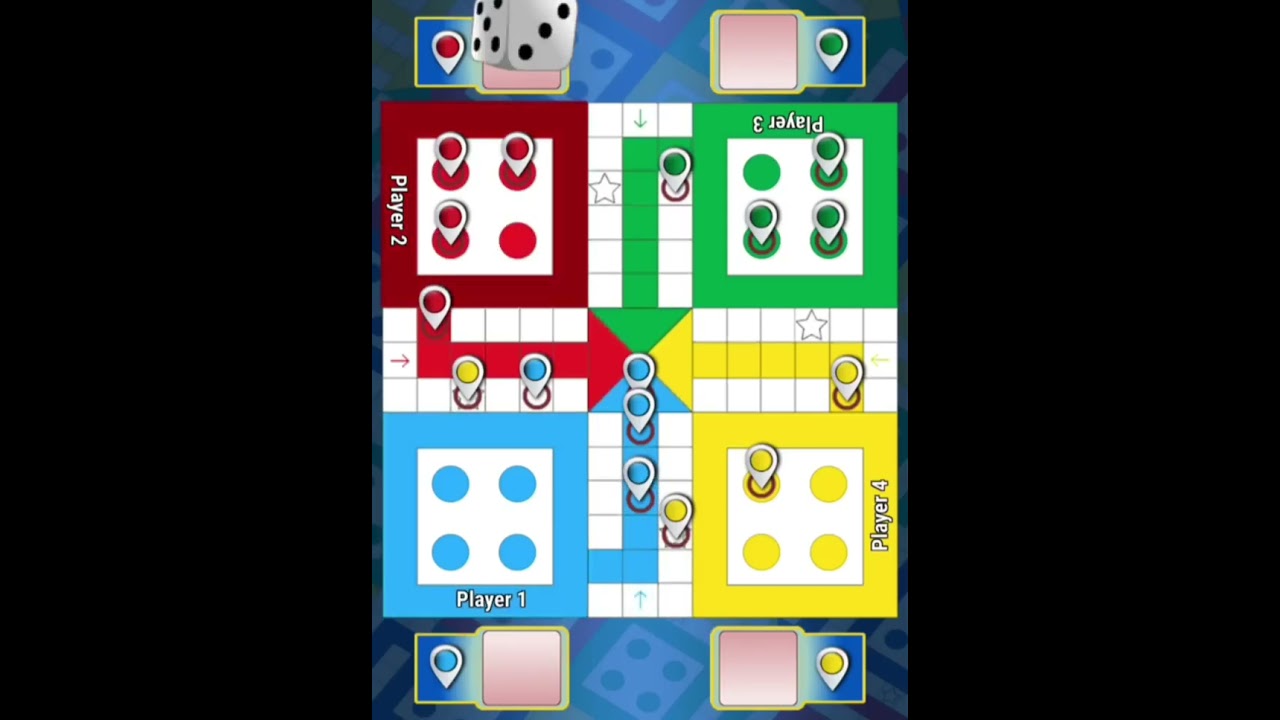 Tricks and Tips Ludo King | How to Win Ludo King | 4 players gameplay | Ludo king #436 #gameplayà