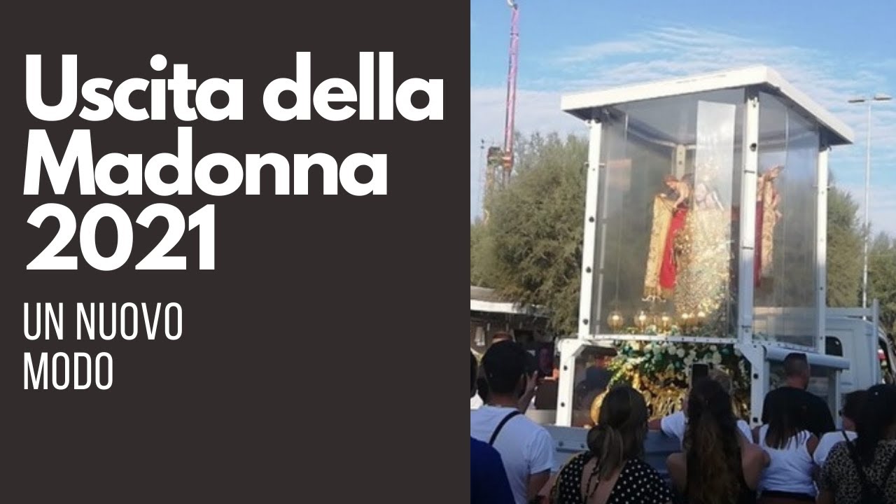processione del simulacro della Madonna dei martiri 2021