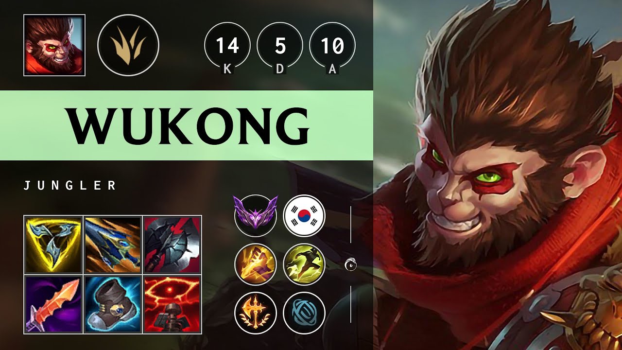 Wukong Jungle vs Viego - KR Master Patch 25.07
