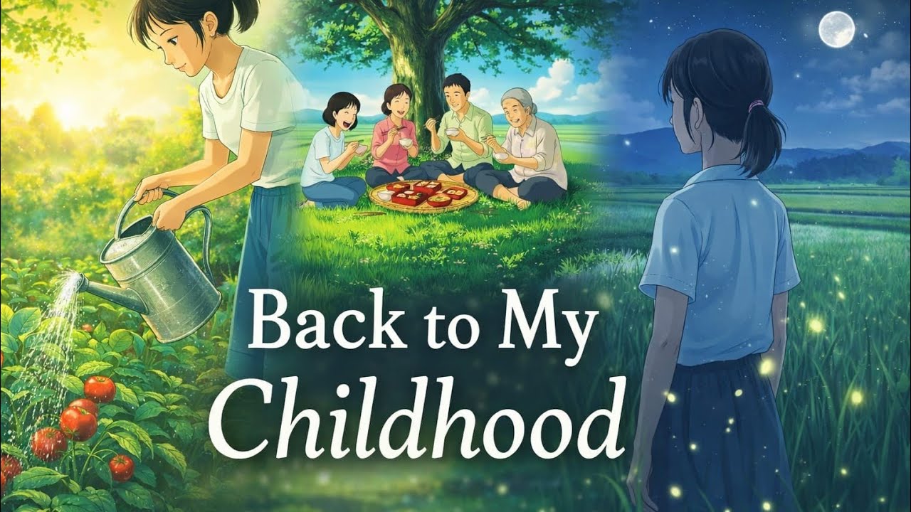 GO Back to Childhood The Peaceful Countryside Life in My Memories Ghibli -style Video