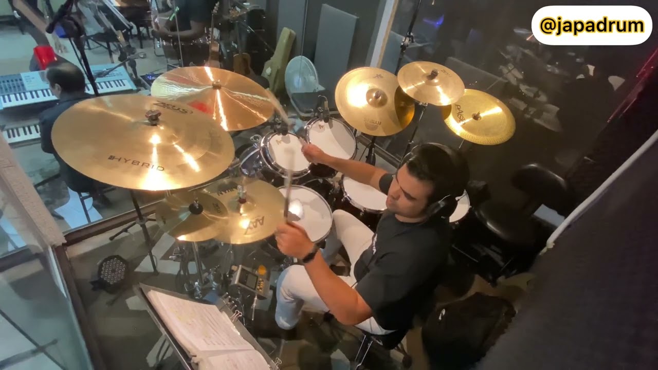 Sarah Beatriz e Samuel Messias - Promessas (DRUM COVER) André Negrão-Japa
