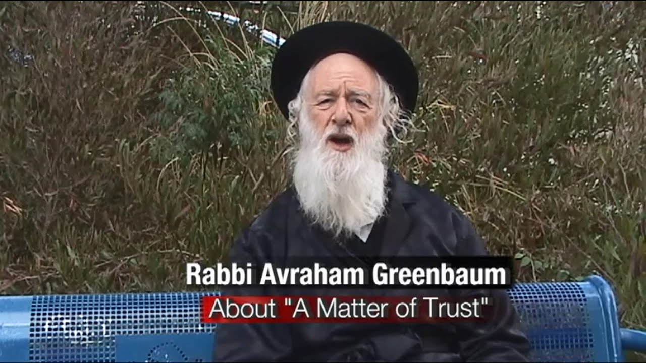 Rabbi Avraham Greenbaum, about the story 