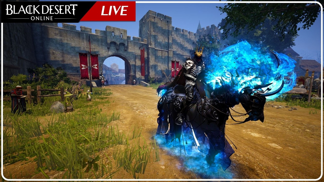 [🔴เล่นไปคุยไป ] เผาอากรีส ลงศาลาดำ พูดคุยเรื่องกฎใหม่ของช่อง / Black Desert Online
