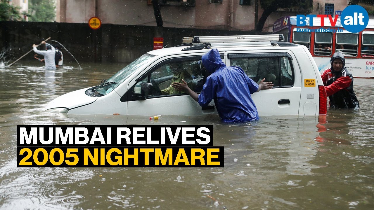 Mumbai relives 2005 floods, sees highest one-day rain in 47 yrs