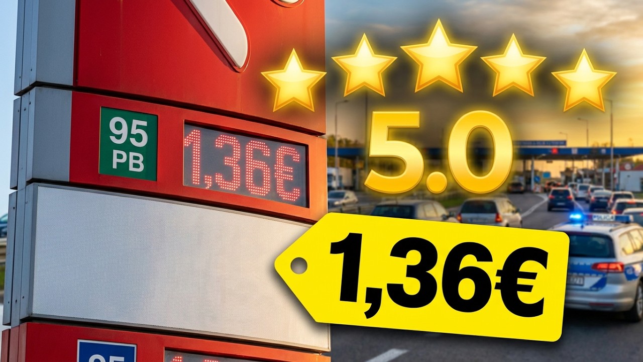 ⛽💲 Fahren und Plaudern # 21, Tanken in Zgorzelec, #benzinpreis #spritpreise