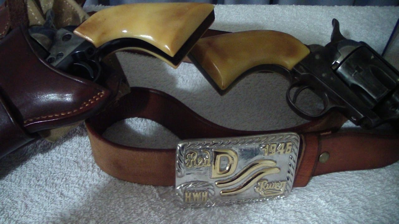 John Wayne's six gun grips.