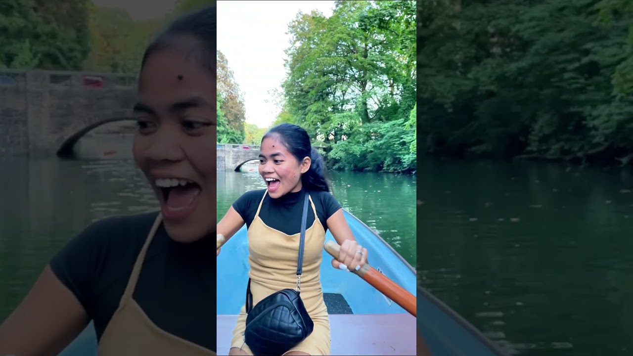 I Took My Filipina Wife on Her First German Kahnfahrt... Her Reaction 🚤🇩🇪
