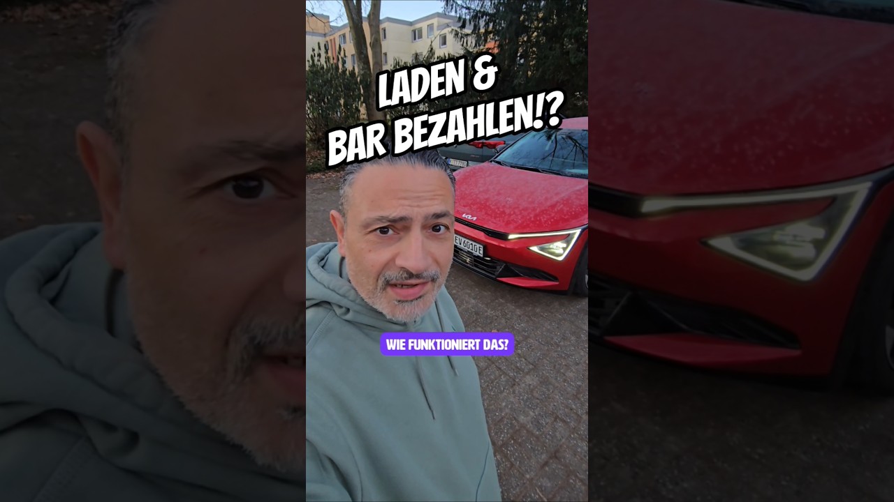 E-Auto geladen & Bar Bezahlt! Wie teuer ist das? 