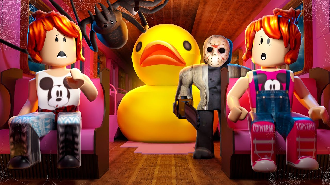 A Viagem Mais Louca de Trem no Roblox!