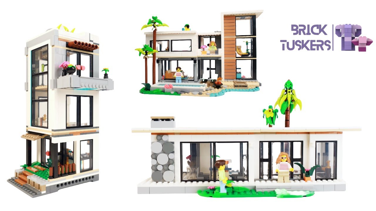 LEGO Creator 3-in-1 31153 | Forest Cabin, City Living, & Beach House | Speed Build 