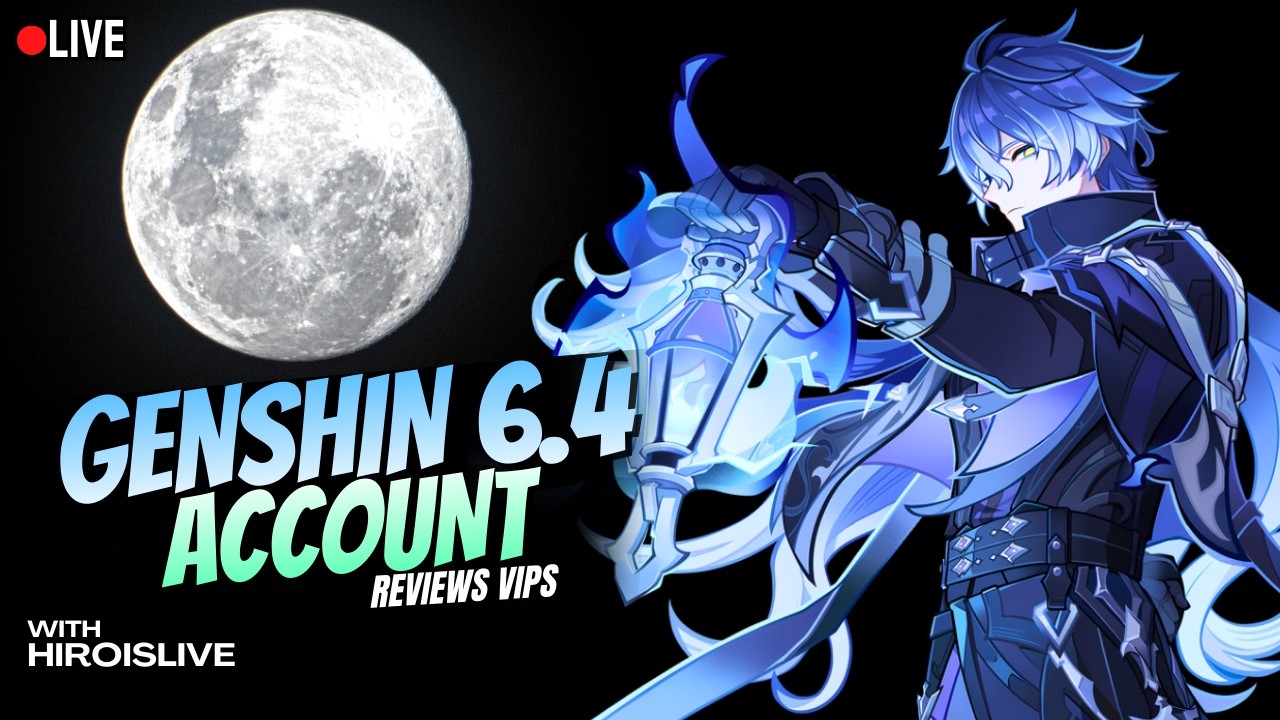 GENSHIN LIVE: Review VIP Genshin Accounts (Because it's Filler Patch) - F2p🧿