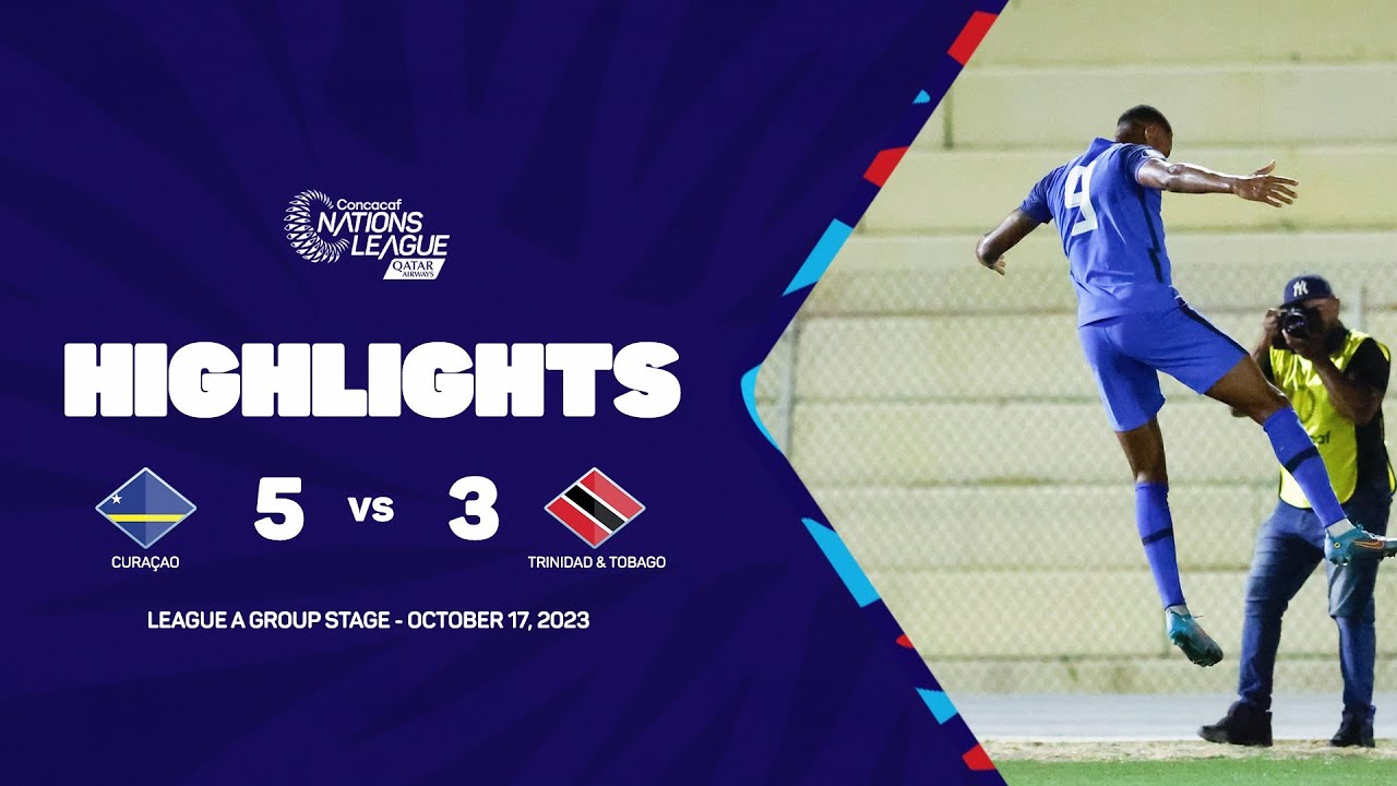 Highlights | Curaçao vs Trinidad & Tobago | 2023/24 Concacaf Nations League