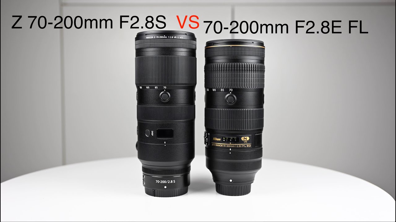 Nikon Z 70-200mm F2.8S против Nikon 70-200mm F2.8E