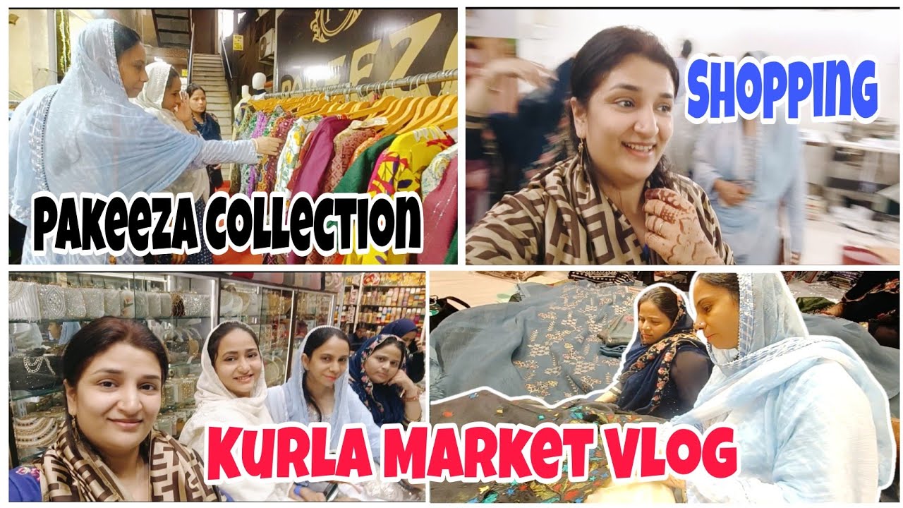 Kurla Market Shopping Vlog | Pakeeza Collection#shopping#tazeensvlog