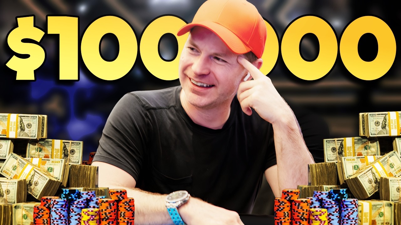 I Bought Into A $100,000 Triton Tournament (WSOP Vlog 3)