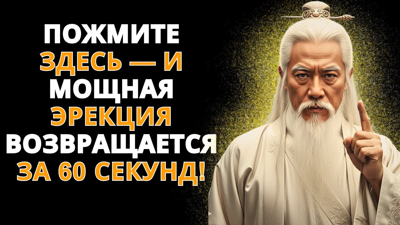1 МИНУТА — МУЖСКАЯ СИЛА ВЕРНУЛАСЬ! Тибетская практика для мужчин после 60 лет