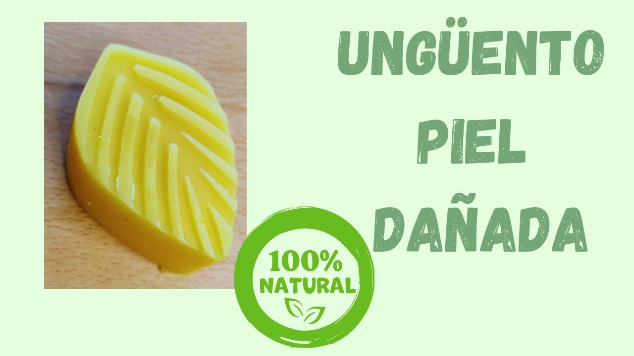 Ungüento ZONAS SECAS O DAÑADAS. CURSO COSMÉTICA natural SÓLIDA FAMILIAR. Receta GRATIS.