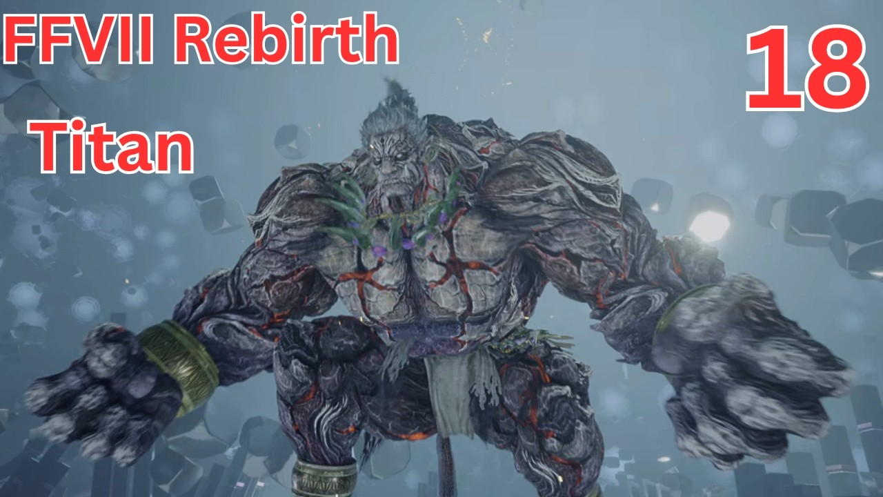 Final Fantasy VII Rebirth - Platinum Trophy - Acquiring Titan - Grasslands Completed