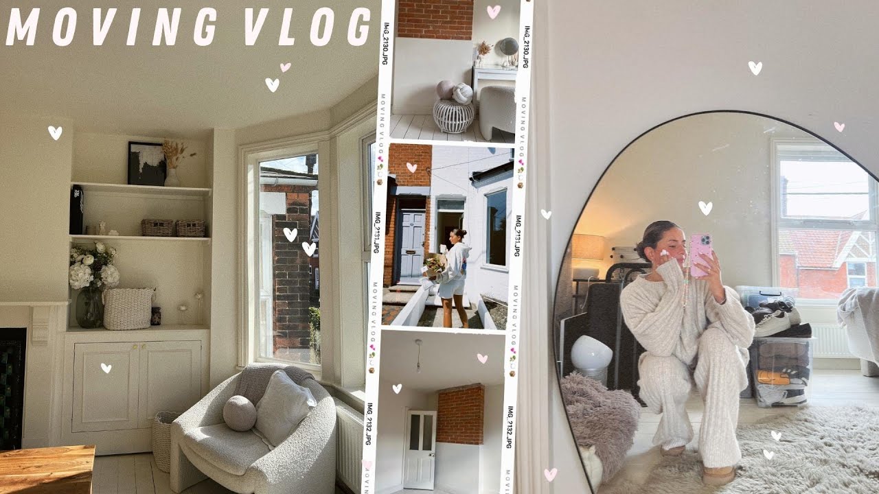 MOVING VLOG • moving into our newly renovated home | Emily Philpott