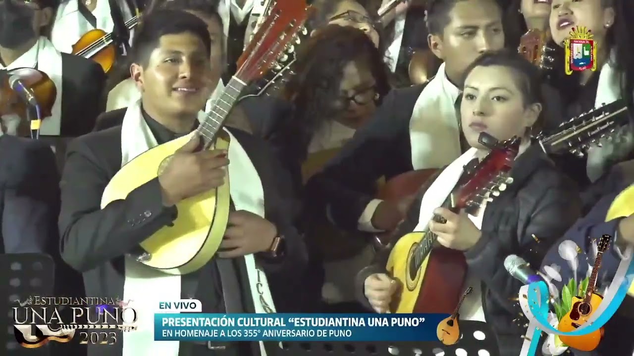 #Puno || Popurrí de Huayños Puneños 2023 -  Estudiantina UNA Puno