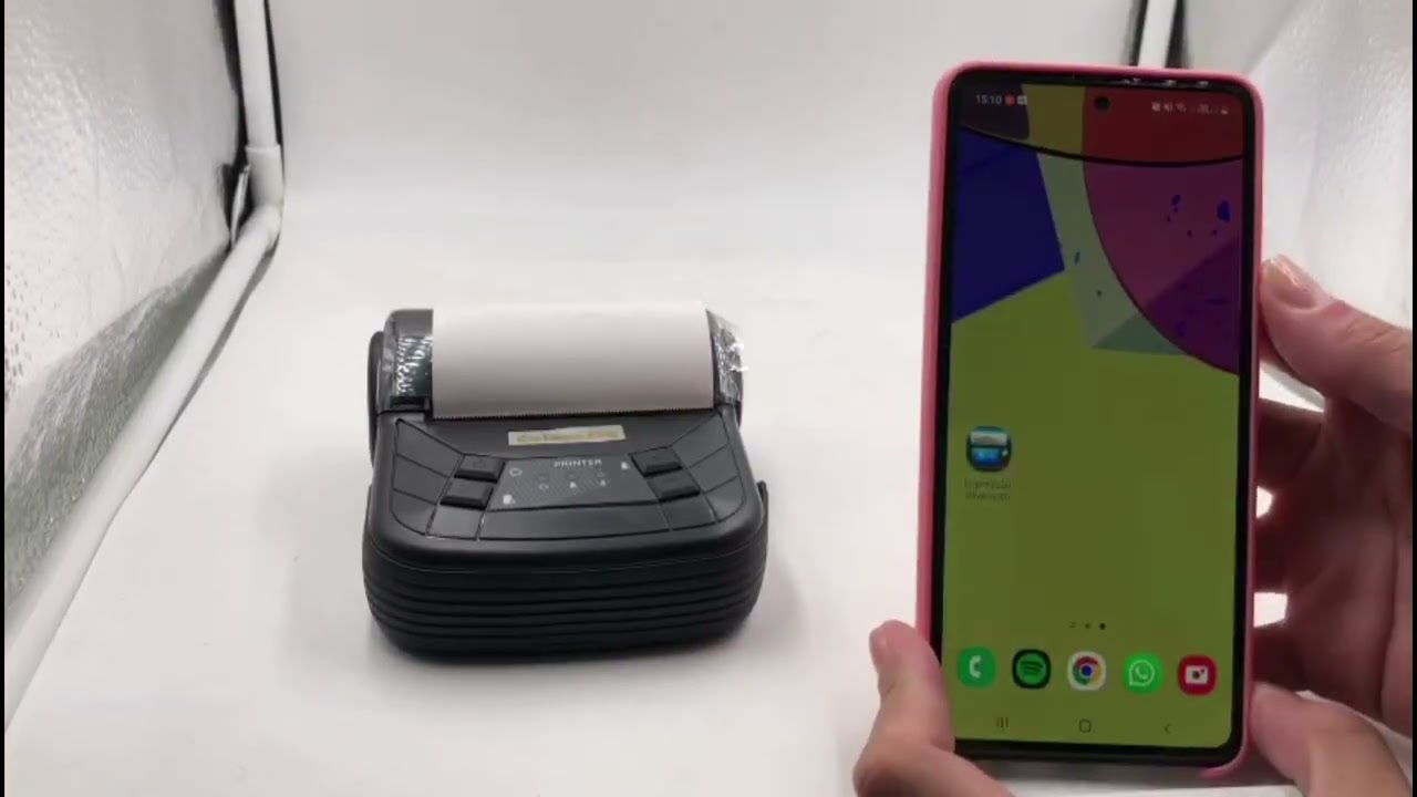 Tutorial Goldensky - Mini Impressora Portatil Bluetooth Termica 80mm Android