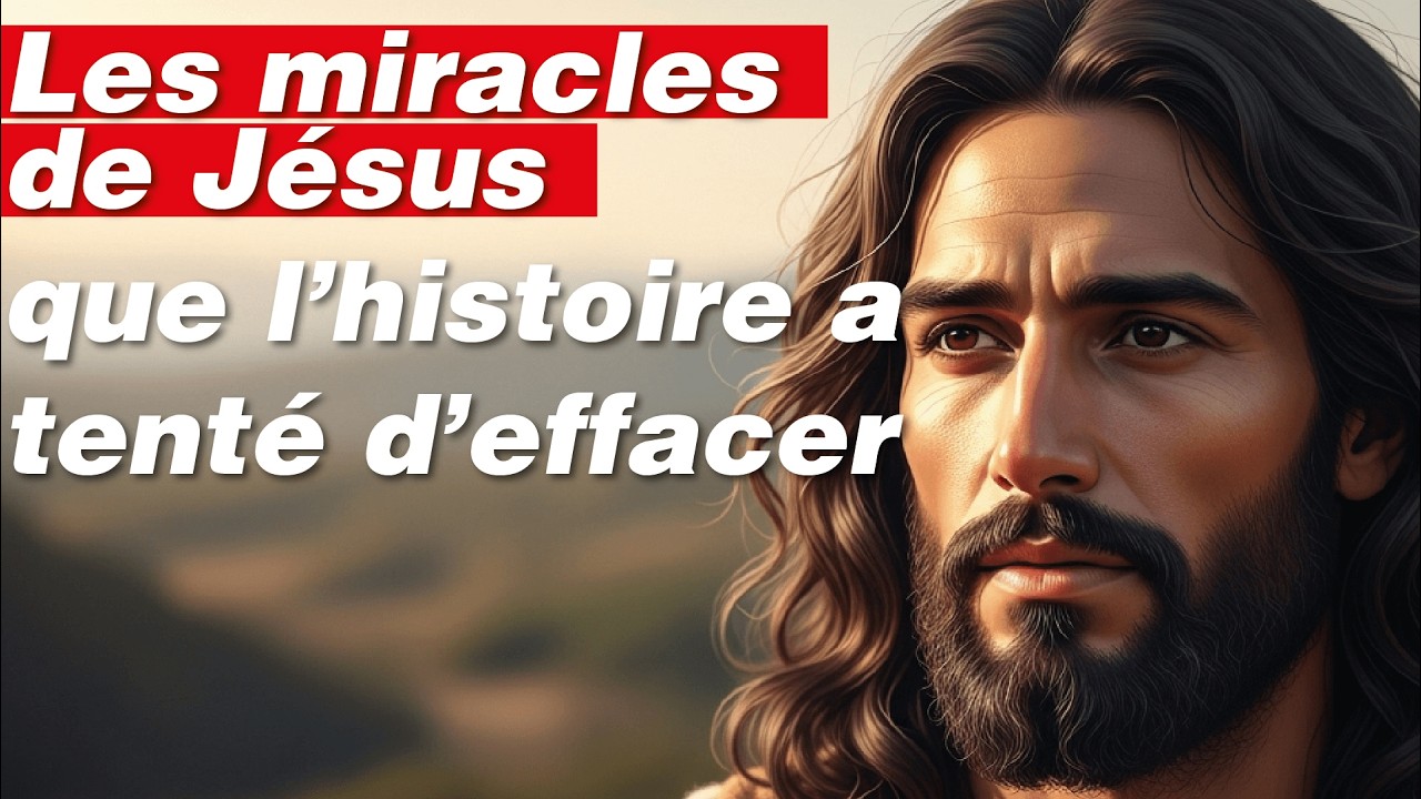 Les miracles de Jésus que l'histoire a tenté d'effacer