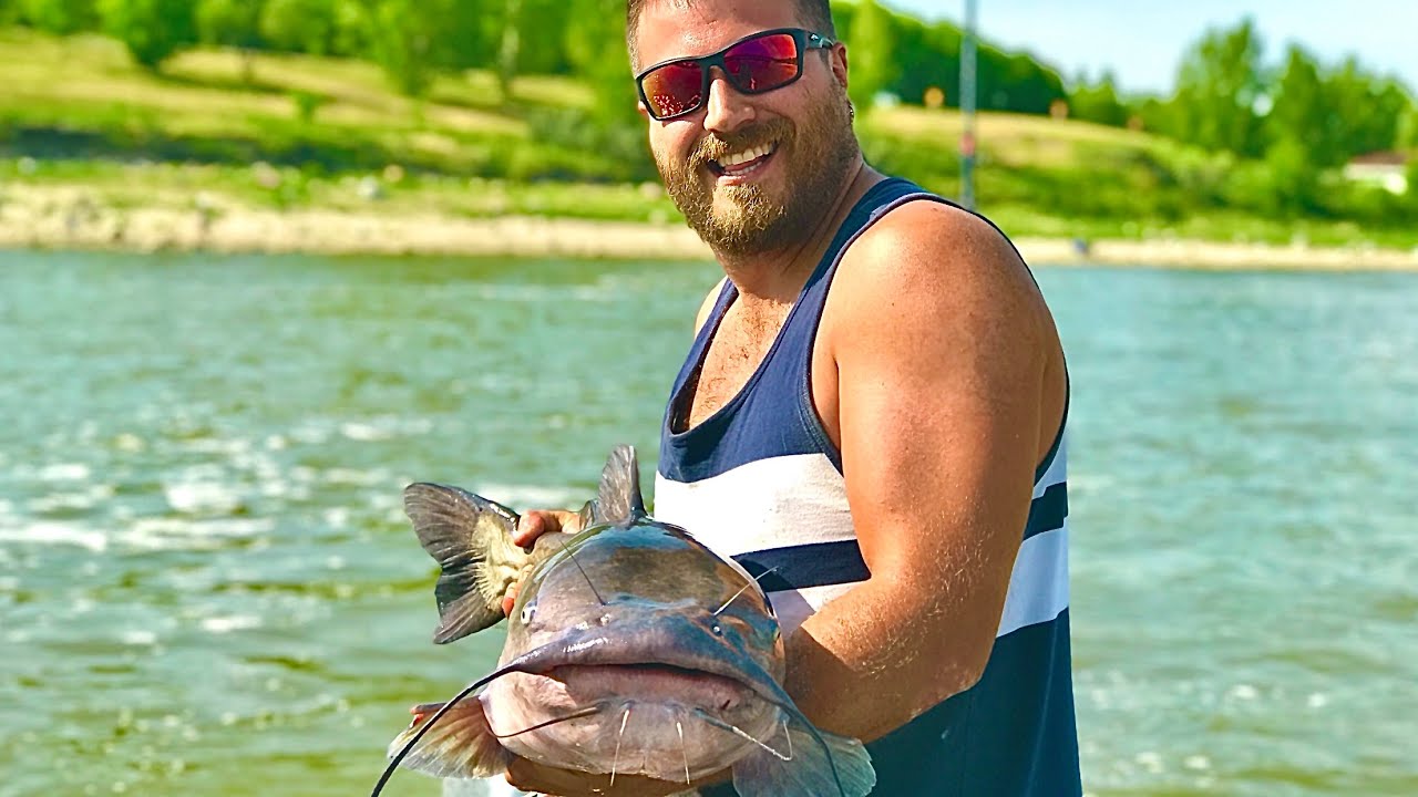Fishing the Red River for Trophy Channel Catfish