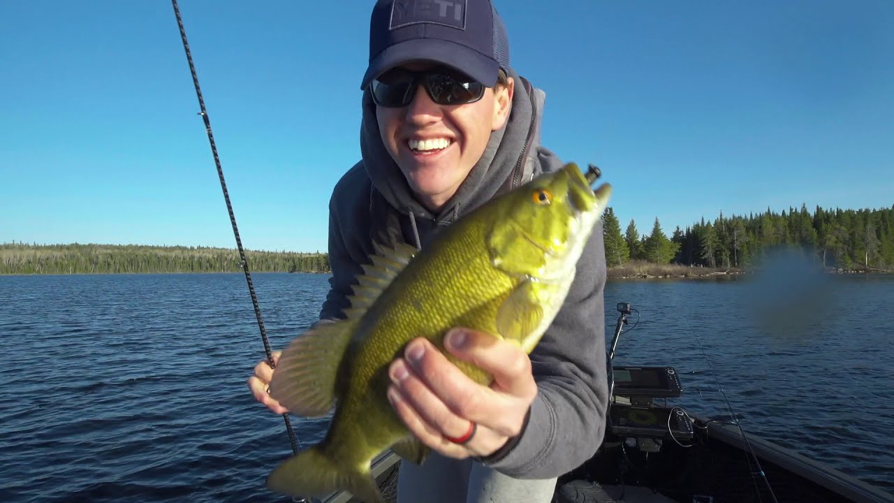 Searching for Smallmouth Bass in Northern Ontario!
