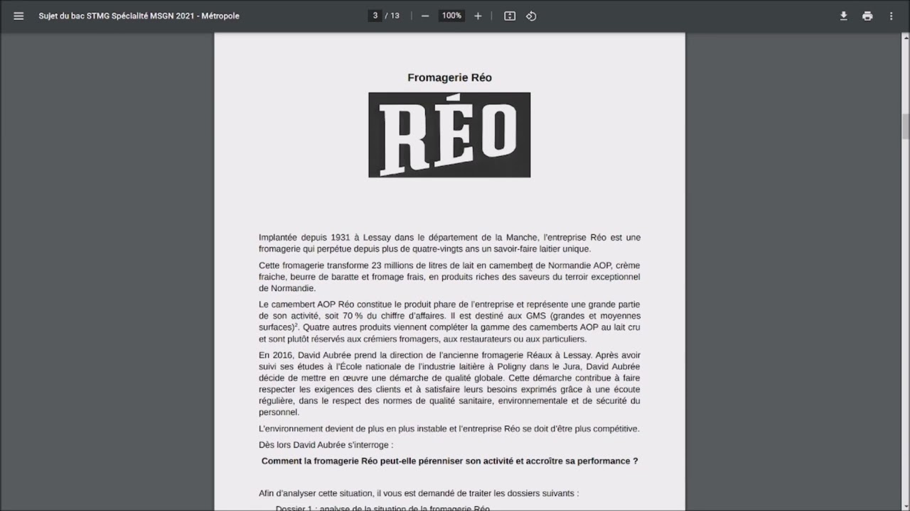 L'&eacute;preuve de MSGN (management) au Bac STMG : m&eacute;thodologie, conseils