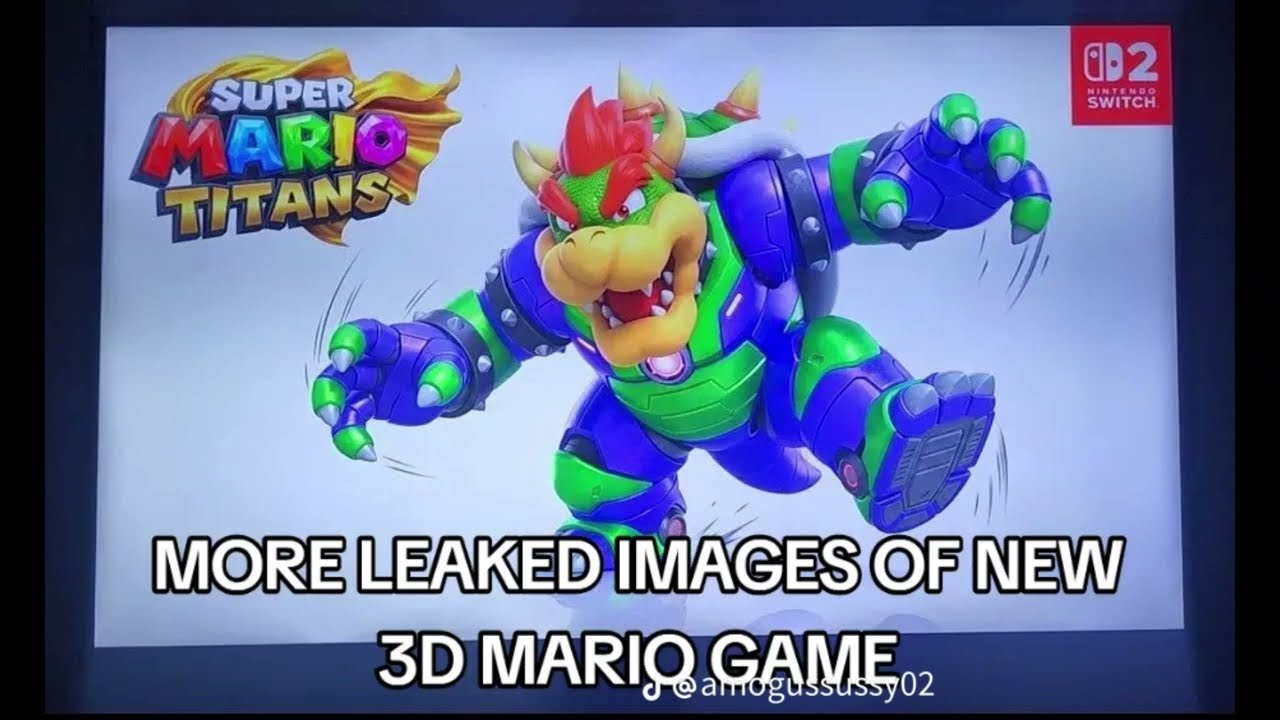 More Leaked Images of the New 3D Mario Game!