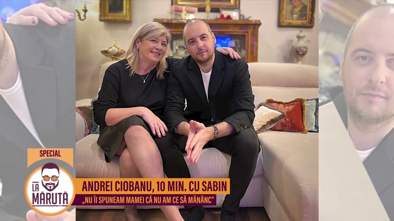 Andrei Ciobanu, 10 minute cu Sabin