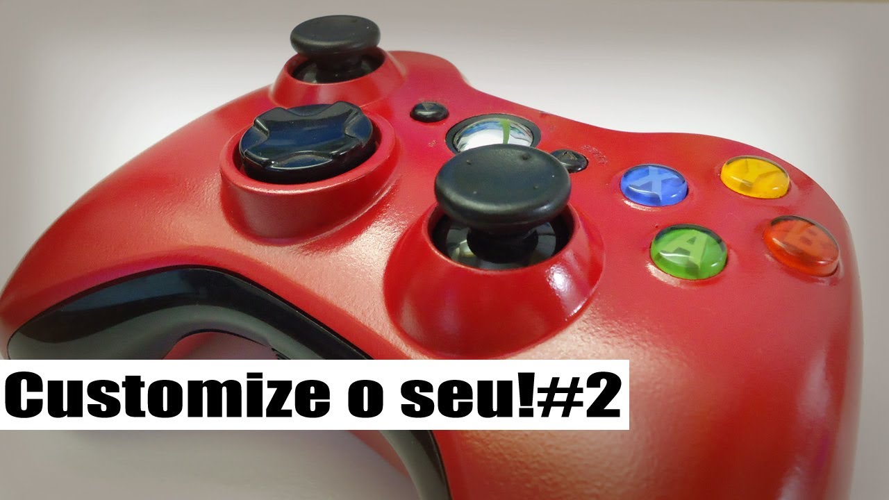 Controle Video Game Customizado Xbox #2: Faça o seu!