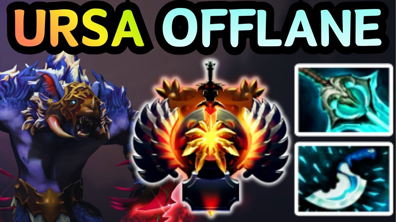 🔥 URSA OFFLANE RUN AT THEM AND DELETE | DOTA 2 GAMEPLAY 🔥