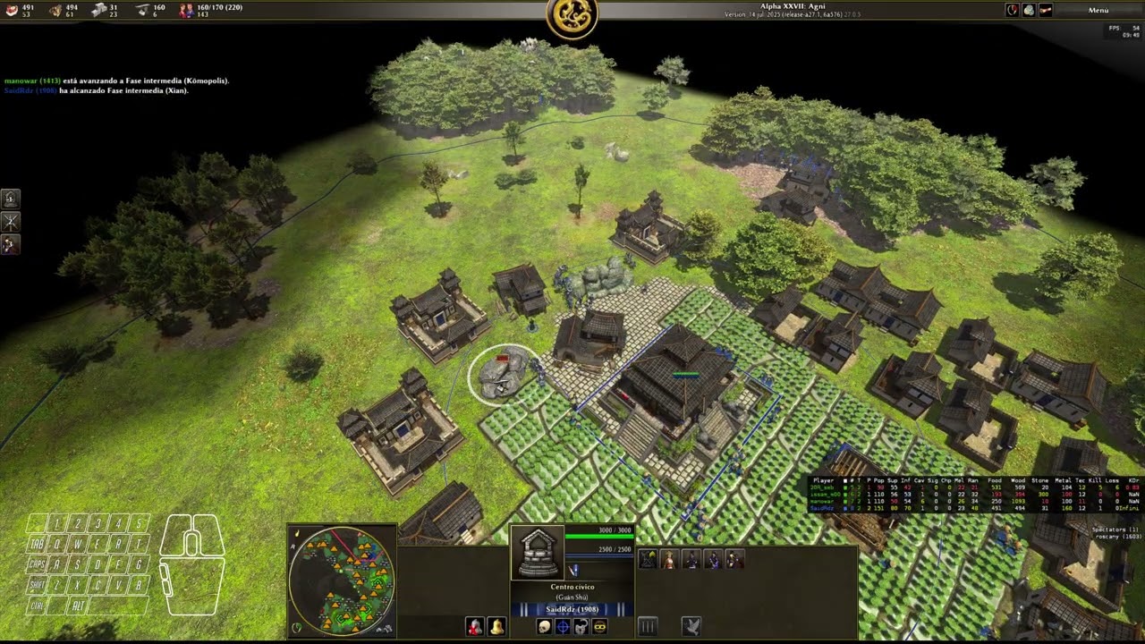 Are crossbows op? | 0 A.D. Empires Ascendant | 4v4 - Hans