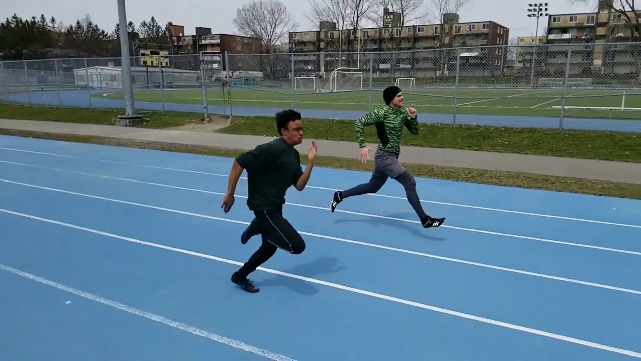Sprint 100m , 200m  and jump training,from the hill to the track, general and specific conditioning