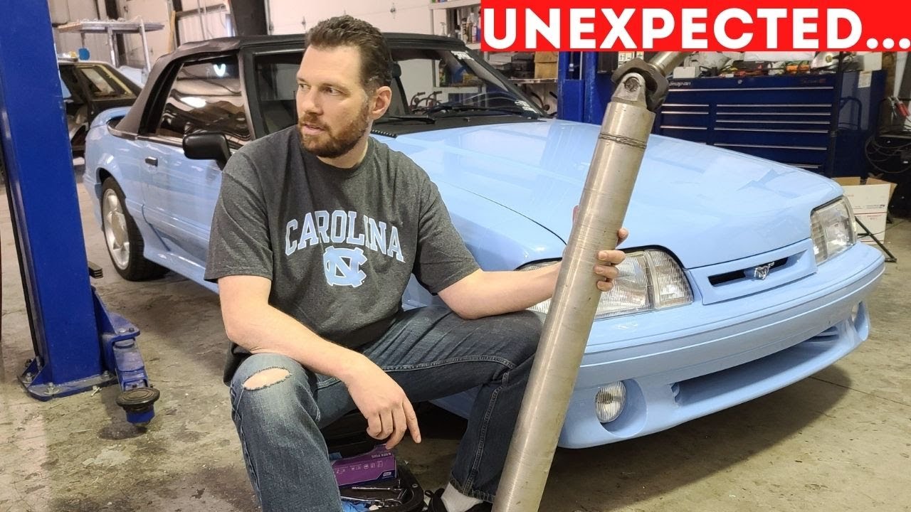 ONE SIMPLE CHANGE FIXED MY LEAKY TRANSMISSION // T-56 MAGNUM ALUMINUM DRIVESHAFT INSTALL