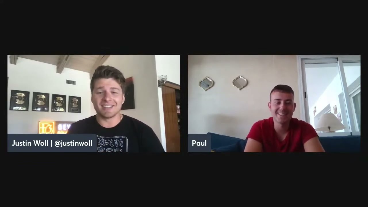 🎥  Justin Woll & Paul Van Sprundel - Op 21 Jarige Leeftijd 1 Jaarsalaris In 1 Maand Verdienen (2022)