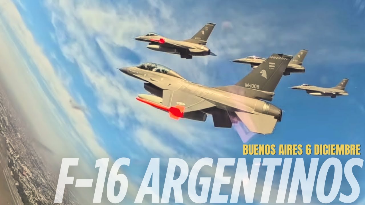Аргентинские истребители F-16 &laquo;Кондор&raquo; совершили свой первый полет в Буэнос-Айресе, Аргентина.