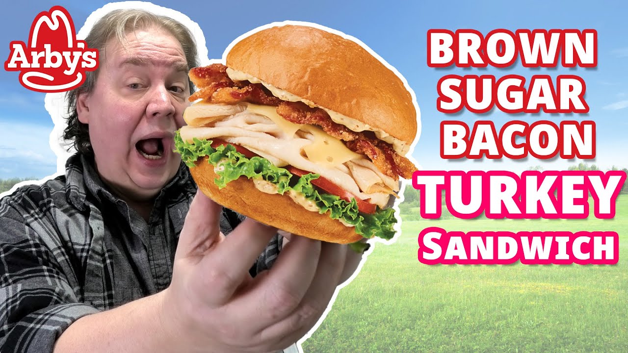 Arby's King's Hawaiian Brown Sugar Bacon TURKEY Sandwich Review!