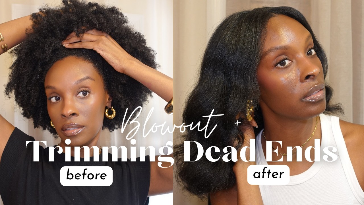 I Had To Trim A Lot 😭 | Protein Washday w. Cecred + Straightening My Type 4 Hair