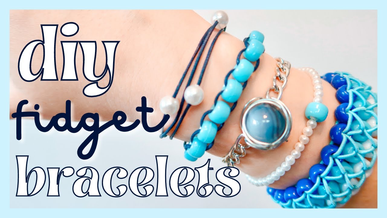 DIY Fidget Bracelets! EASY homemade Fidget Toys you NEED to try!