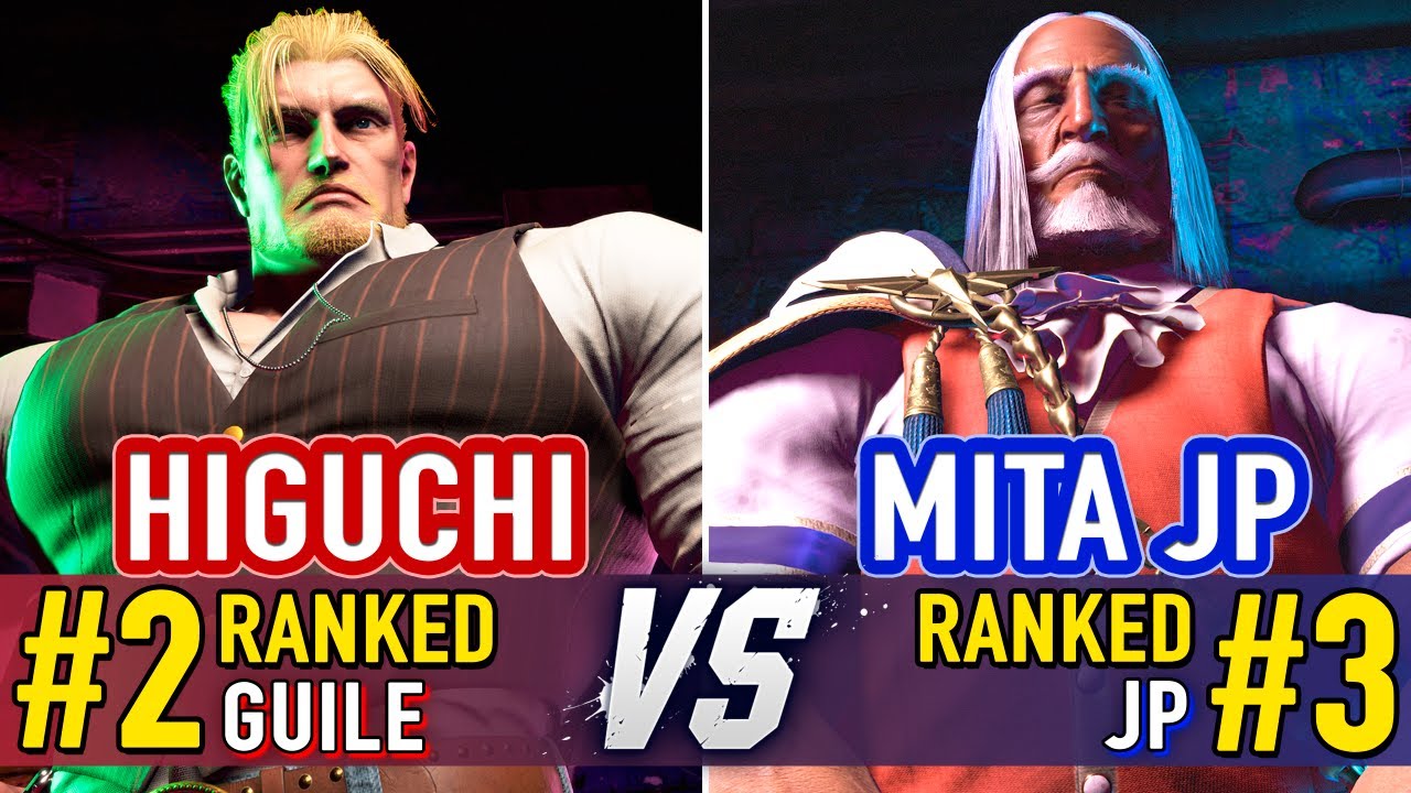 SF6 🤜 Higuchi (#2 Ranked Guile) vs Mita JP (#3 Ranked JP) 🤛 Street Fighter 6 High Level Gameplay