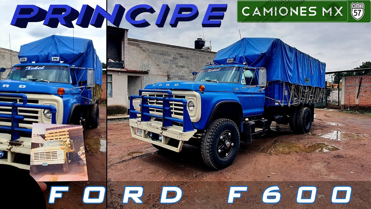 ¡Ford F600 redilas 