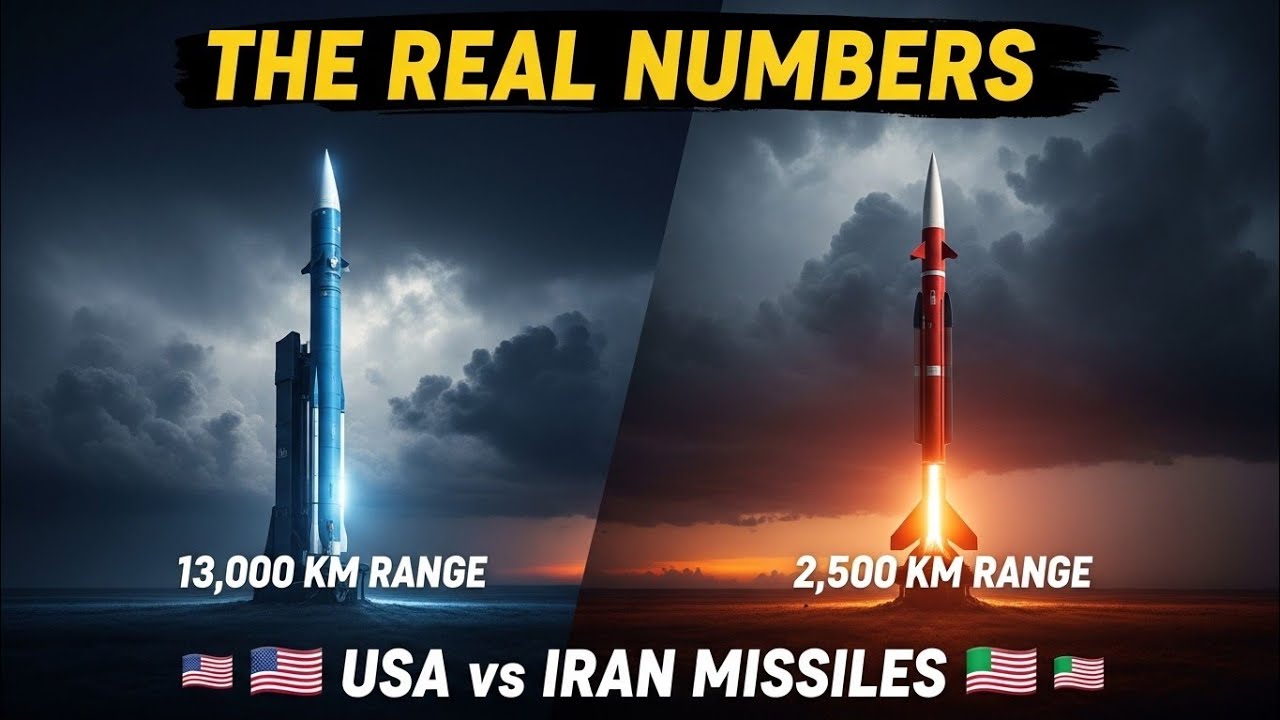 USA vs Iran Missile Range &ndash; The Real Numbers Revealed