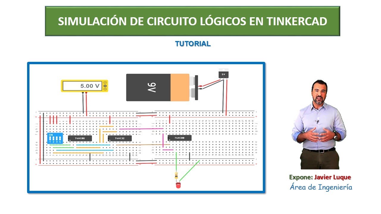 SIMULACIÓN DE CIRCUITOS LÓGICOS EN TINKERCAD