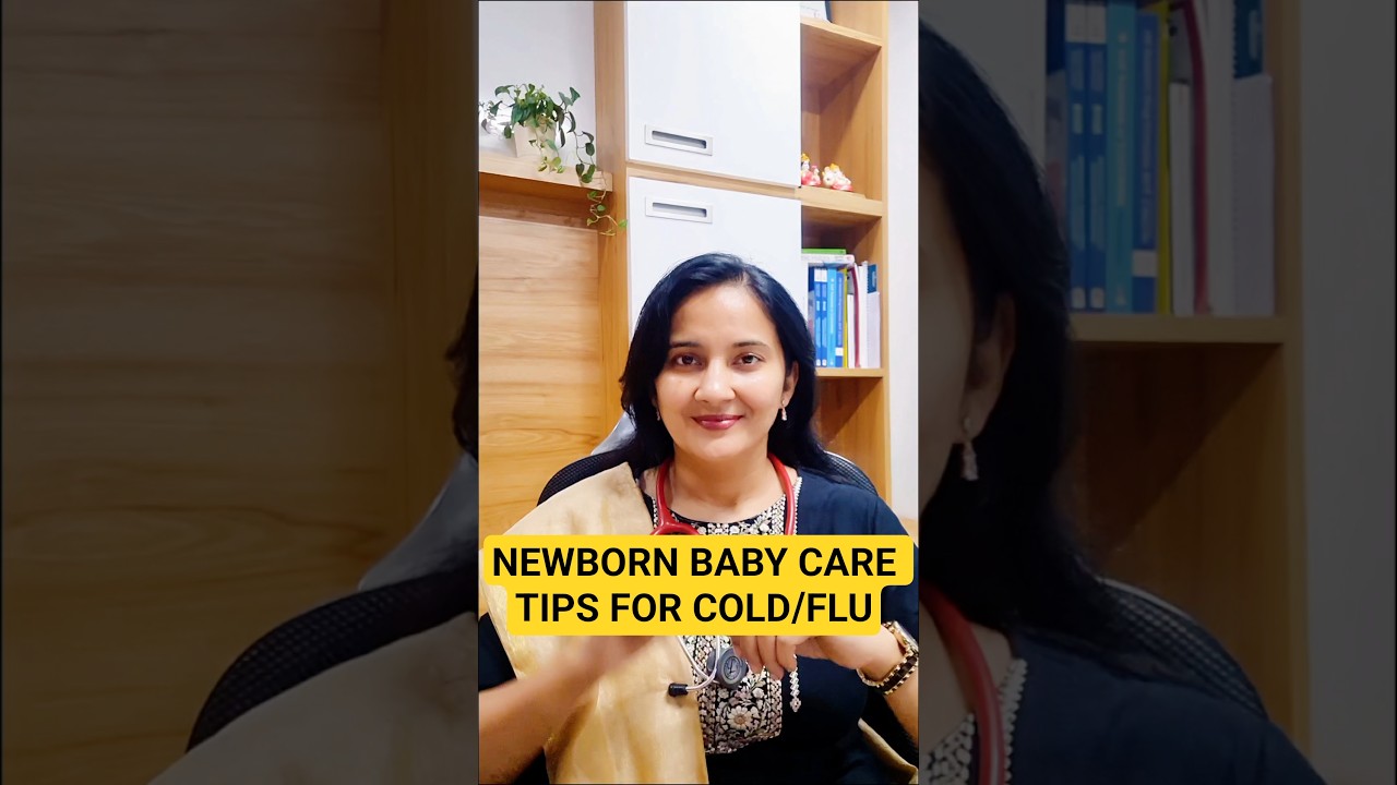 COLD / FLU IN NEWBORNS. SOME TIPS TO REMEMBER #newbornbaby #babycare #pediatrician