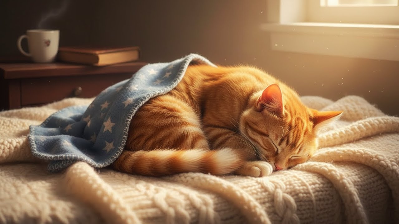 12 Hours Soothing Ambient Sounds for Cats 🐾