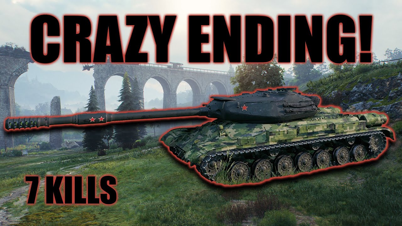 IS-4 CLUTCHES 1v4 TO WIN - WOT Replay