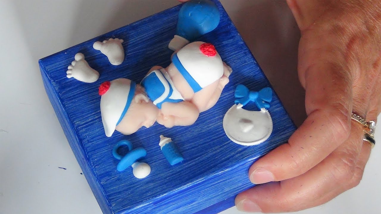 Comment faire un bébé en fimo? TUTO BEBE  DIY BOITE BEBE